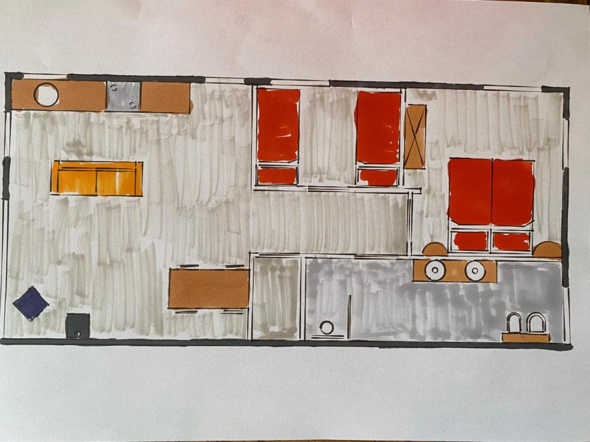 Mountain Cabin Valsesia Appartement Stella ヴァラッロ エクステリア 写真