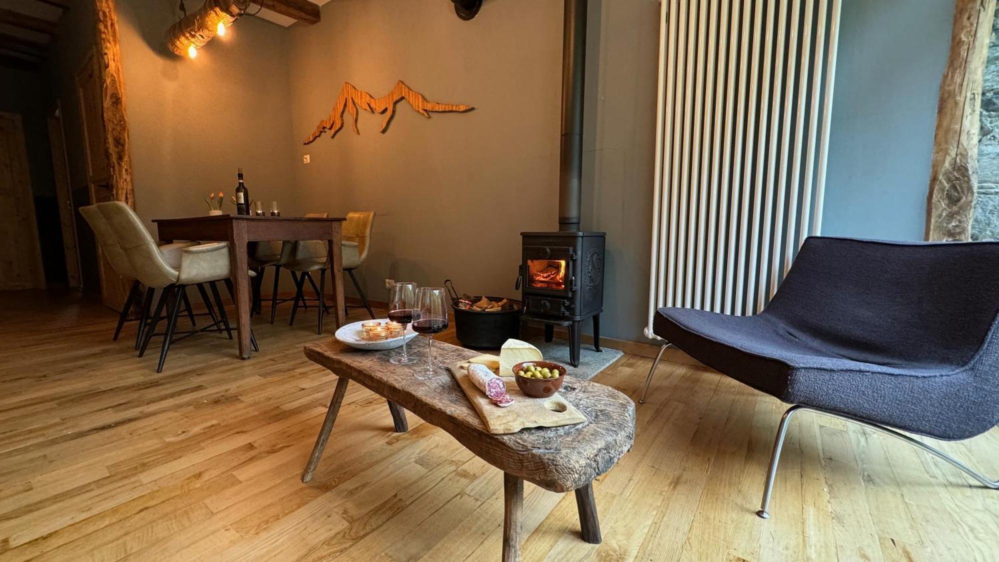 Mountain Cabin Valsesia Appartement Stella ヴァラッロ エクステリア 写真